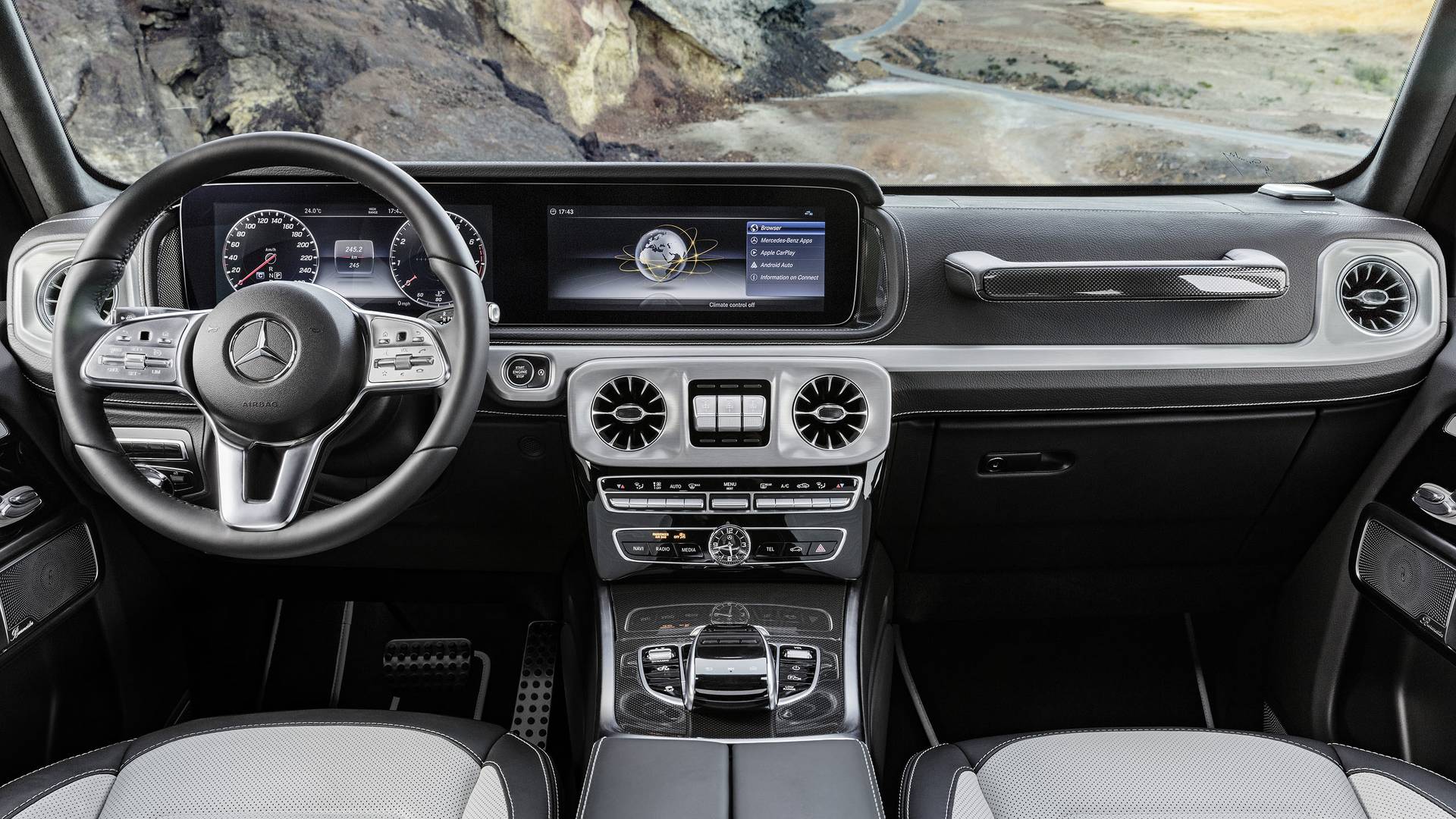 2019 mercedes-benz Classe G interior cabine