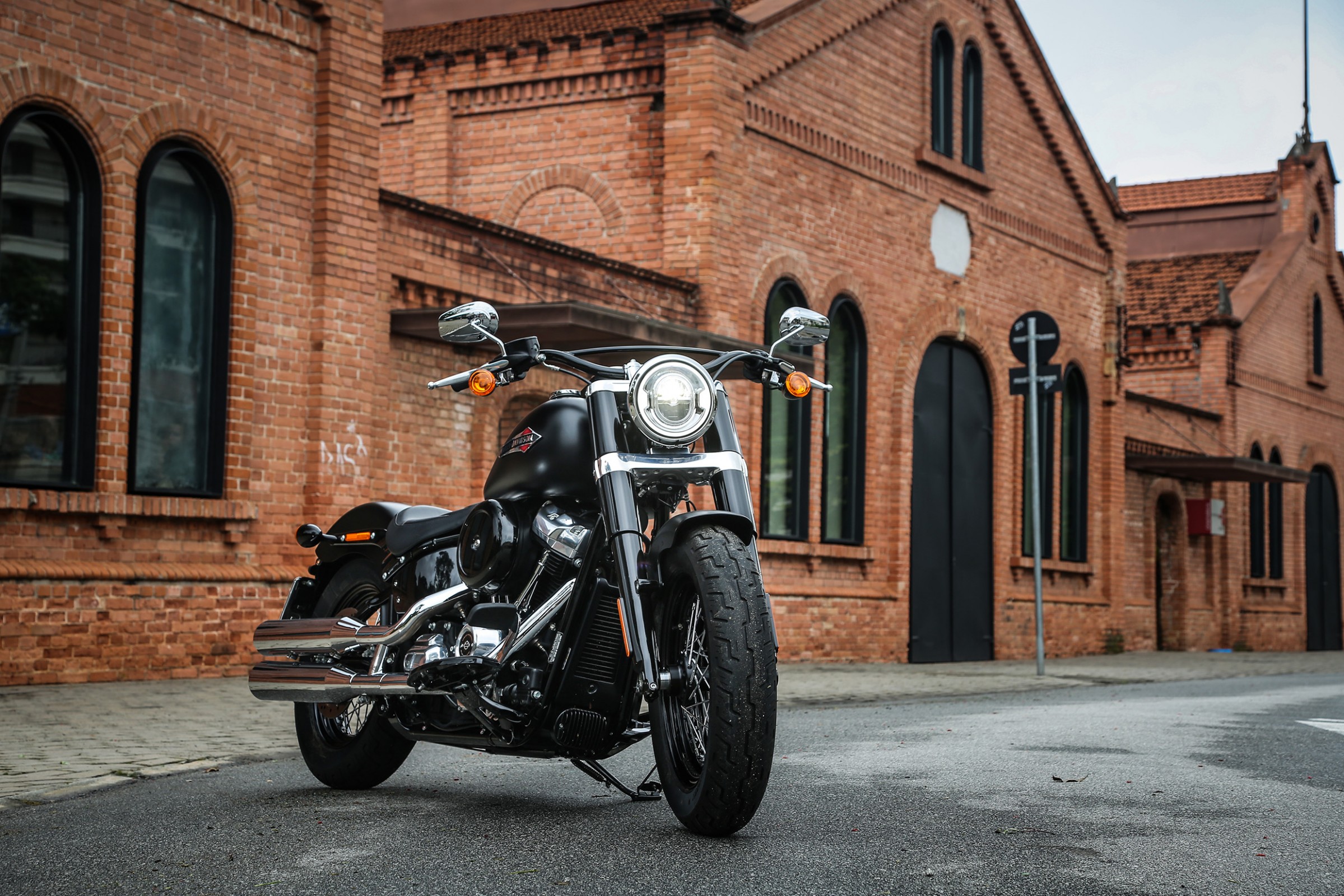 Teste Harley-Davidson Softail Slim 