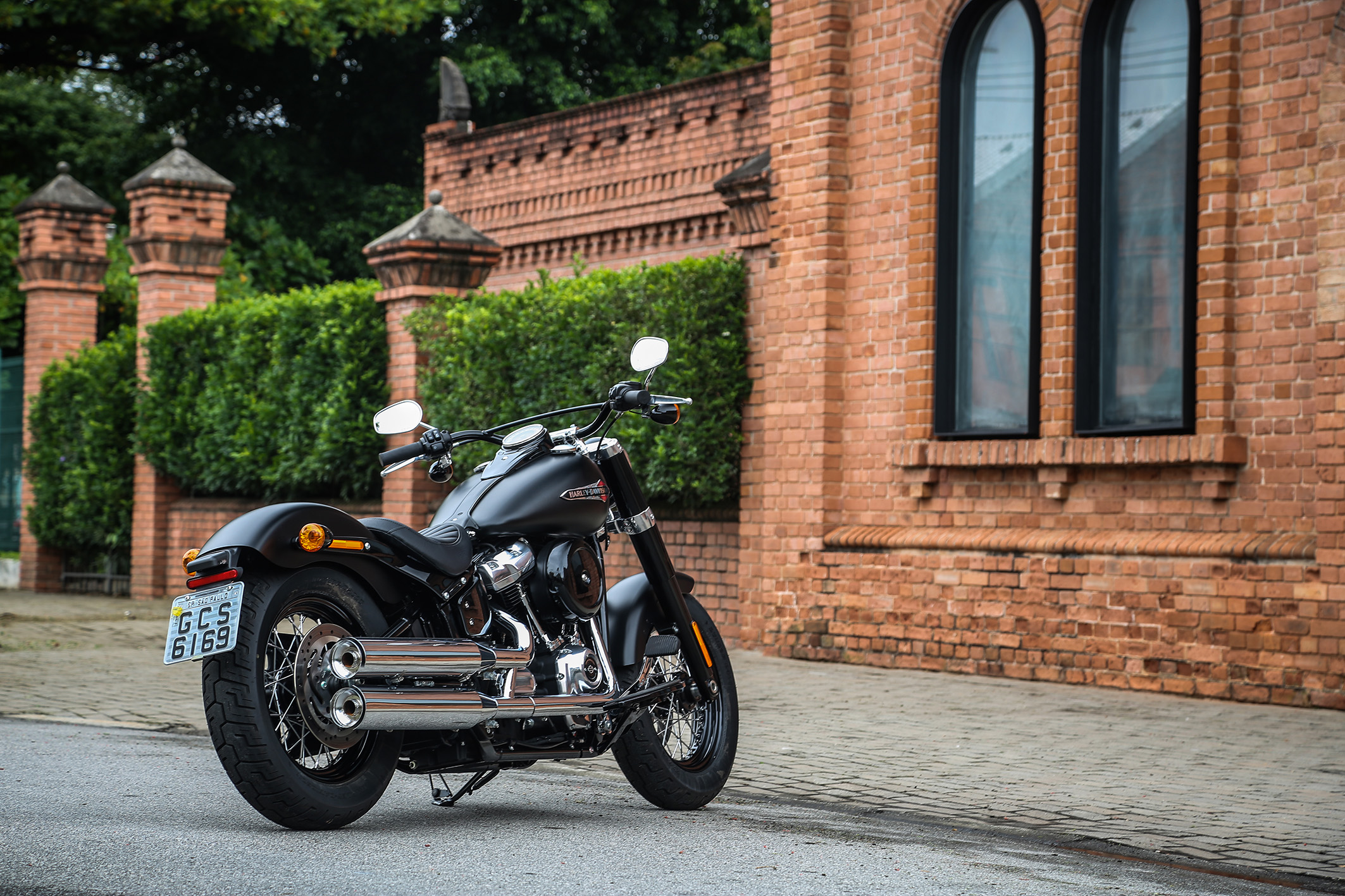 Teste Harley-Davidson Softail Slim 