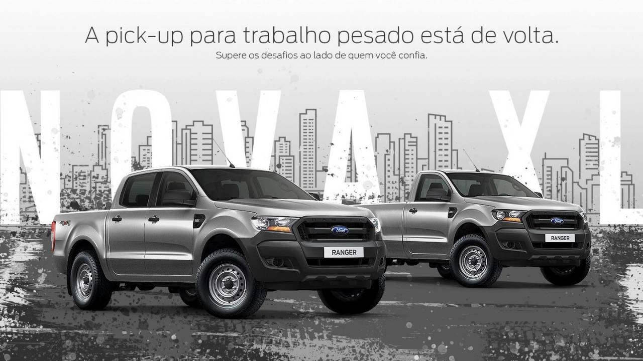  Nova Ford Ranger XL voltará a ser oferecida no Brasil