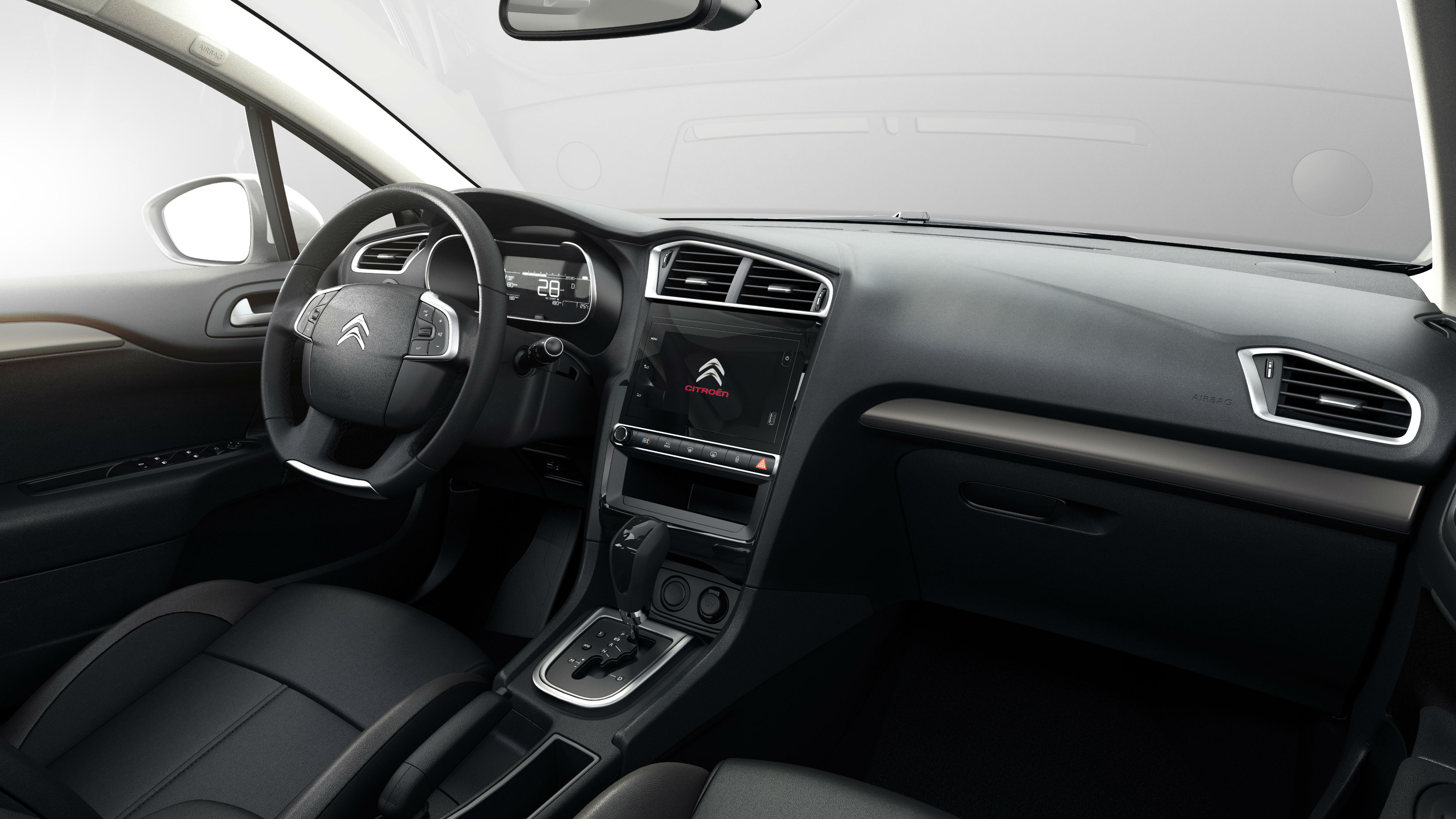  Interior tem design mais sóbrio