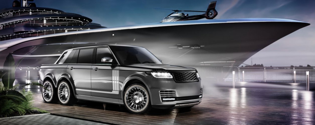 Empresa pretende criar Range Rover picape 6x6