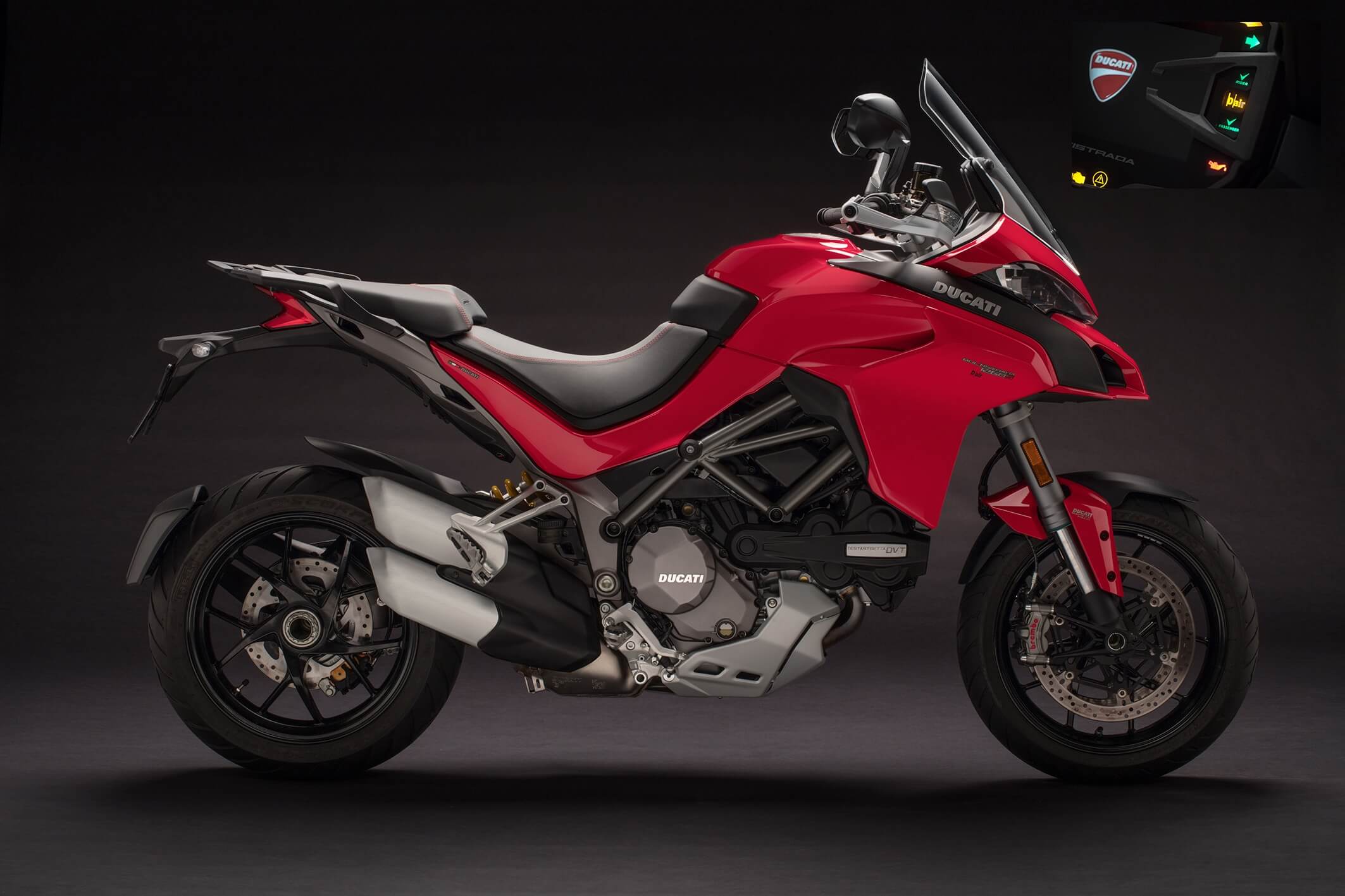  Multistrada D Air faz conexão wireless entre jaqueta com airbag e os sensores da moto