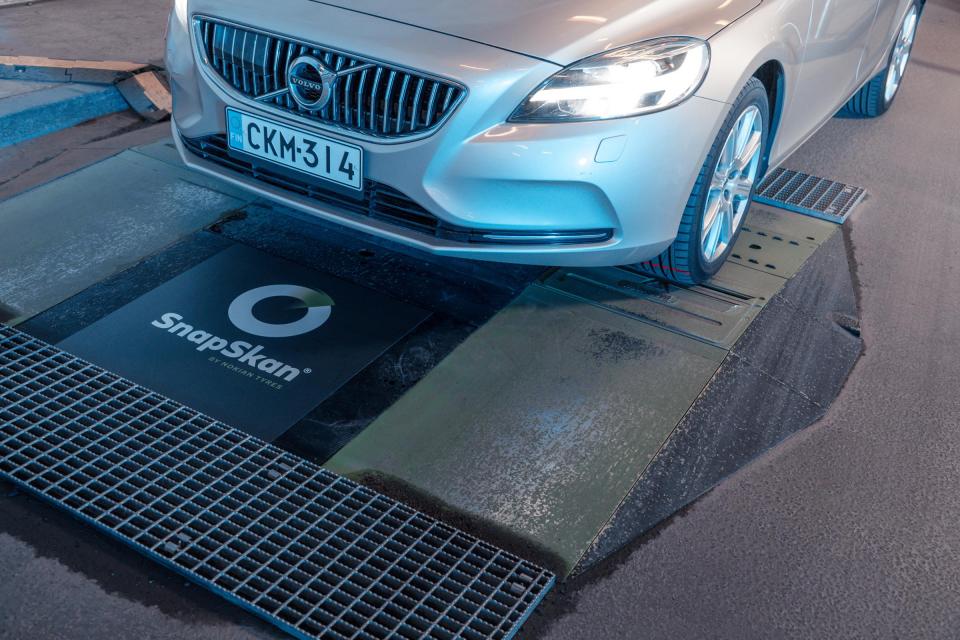 SnapSkan Nokian Tyres detector de pneu gasto TWI