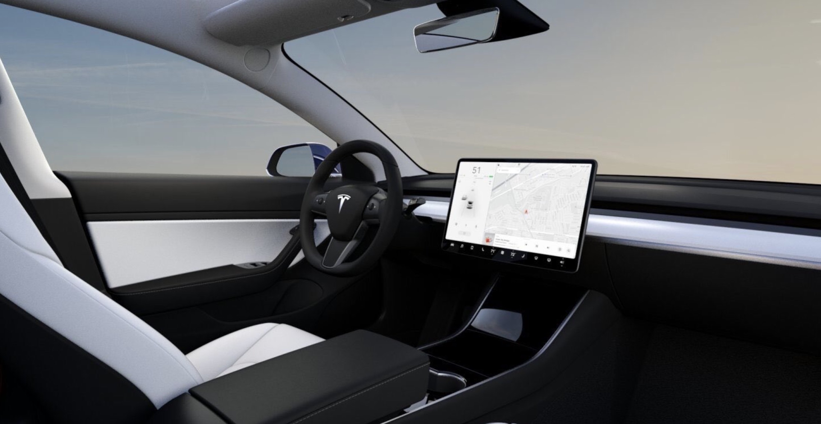 Interior Tesla Model 3 Performance
