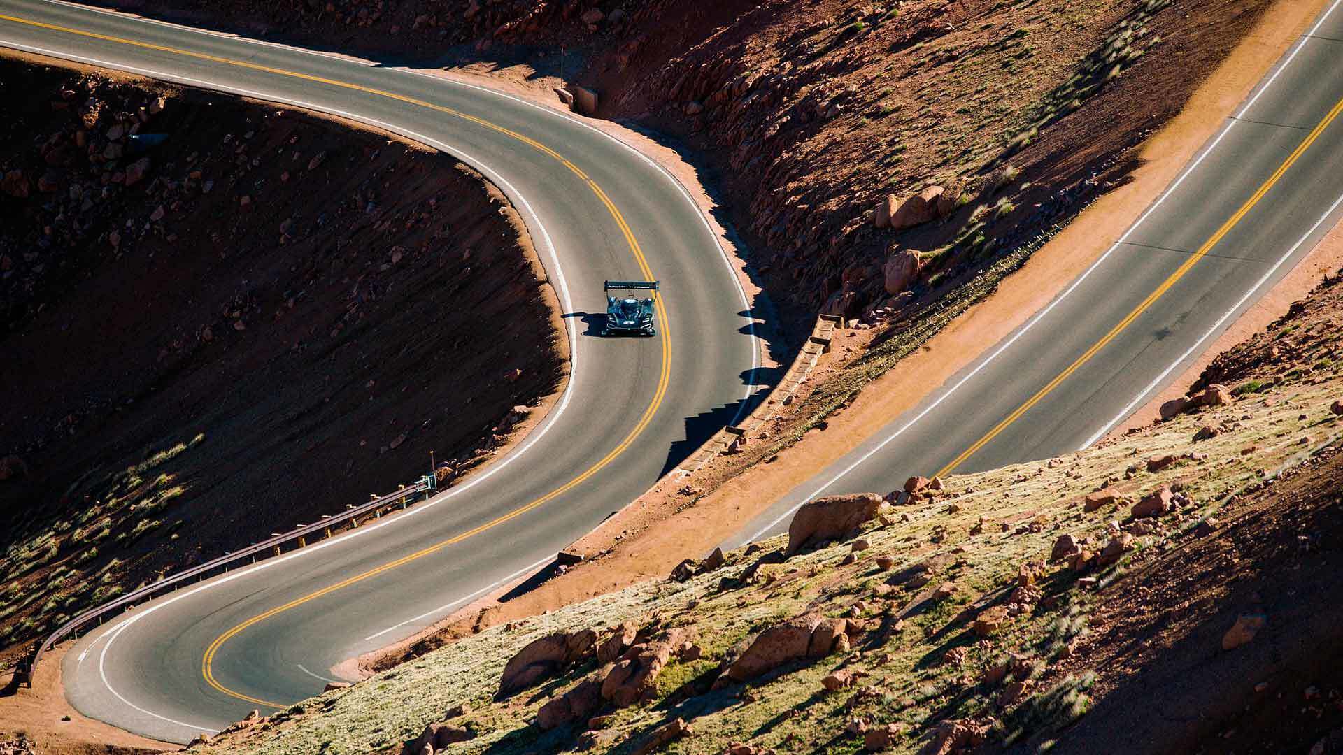 Volkswagen I.D. R Pikes Peak teste