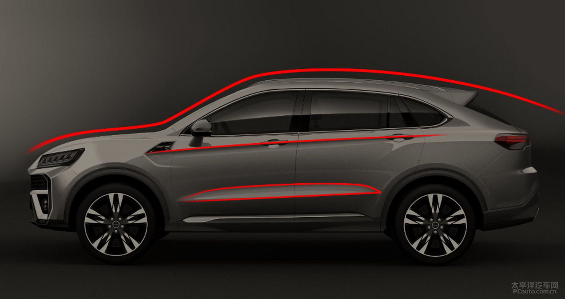 Huansu Auto C60 Hyosow clone Lamborghini Urus