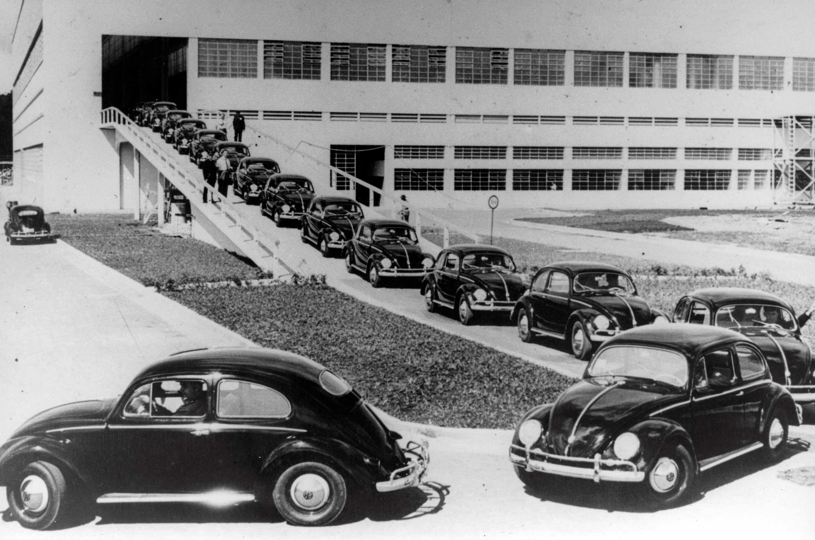 Início da fabricação nacional do Fusca foi em 1959, em São Bernardo do Campo (SP)