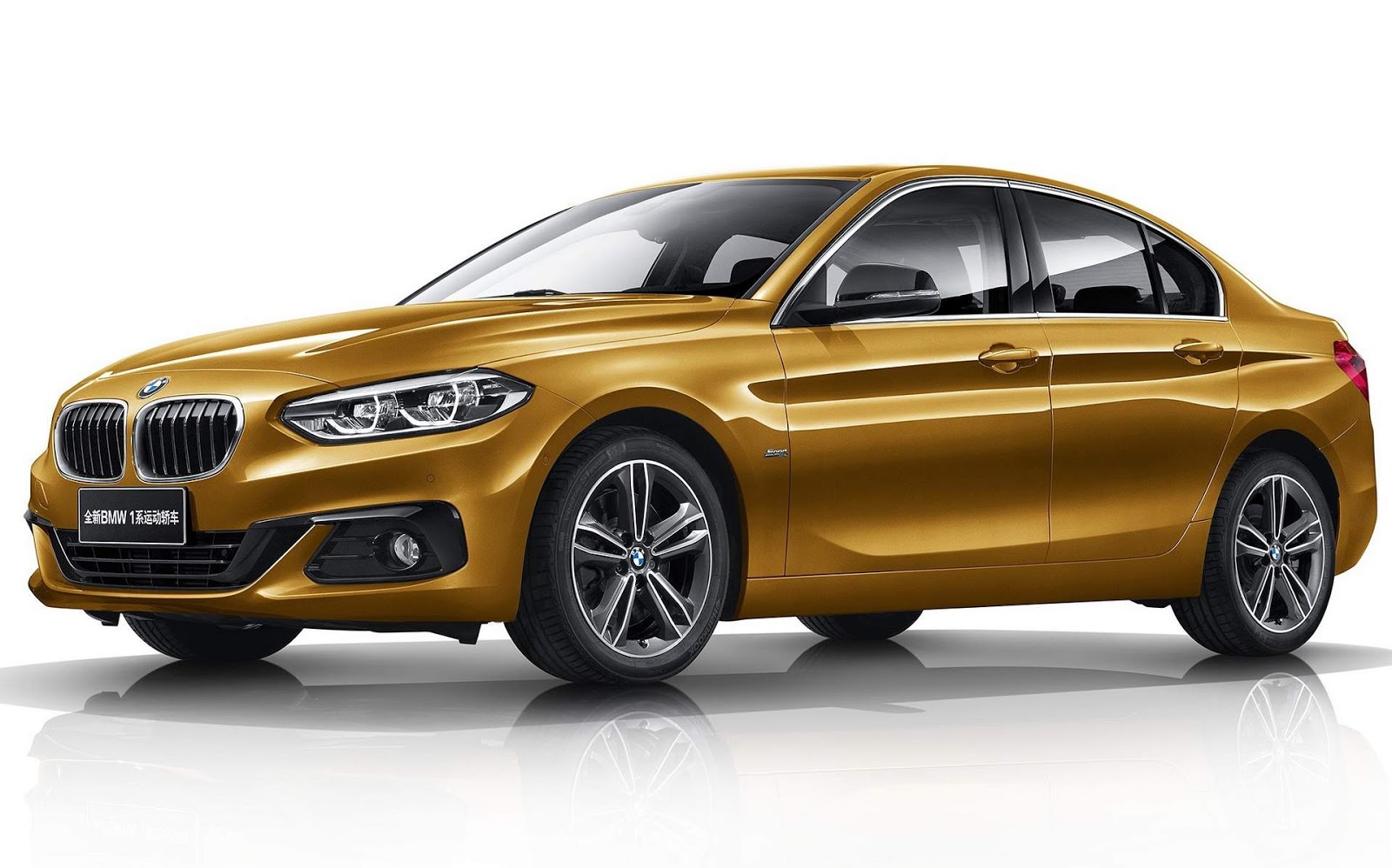 Testado no Brasil, BMW Série 1 Sedan está longe daqui