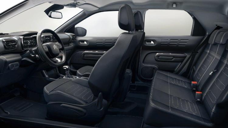 Interior do Citroen C4 Cactus