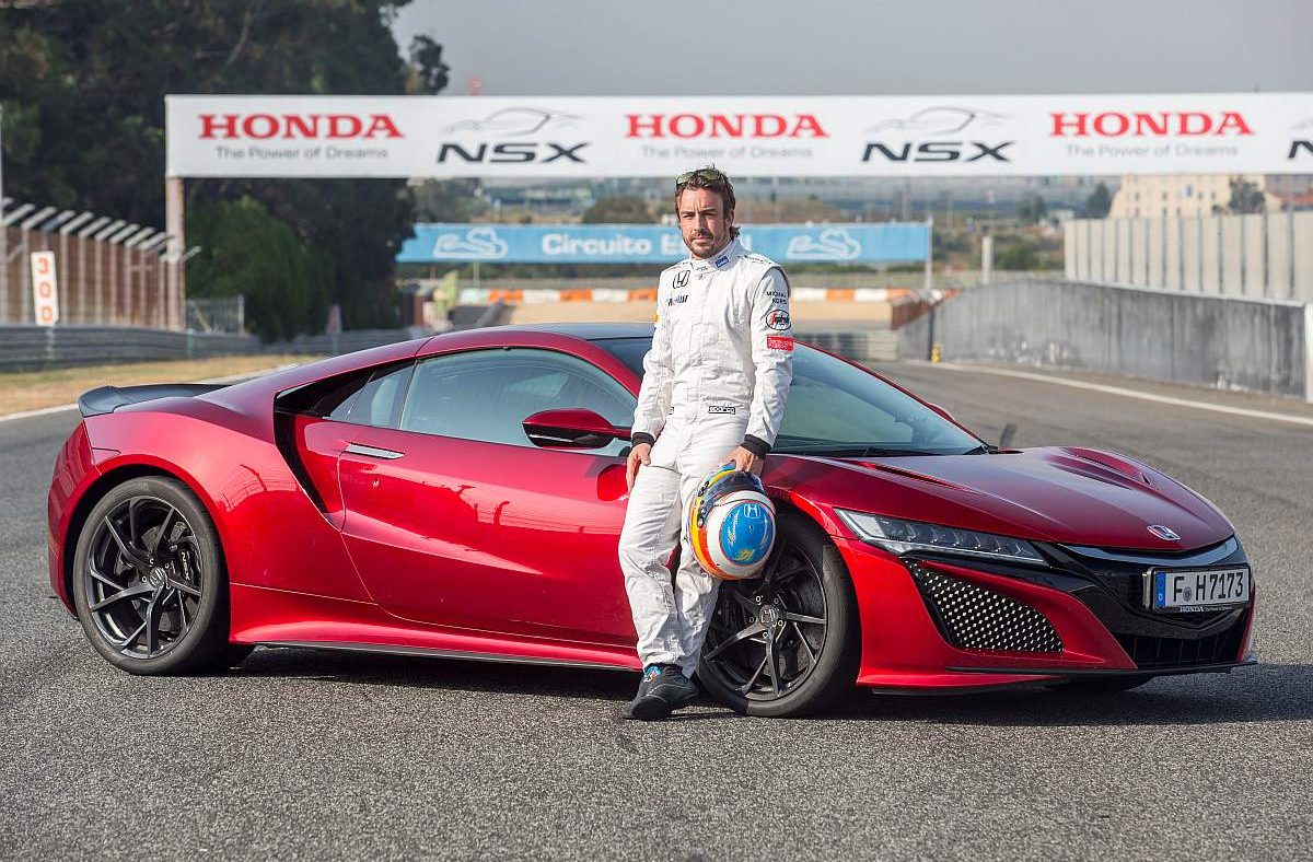 Alonso Honda Nsx