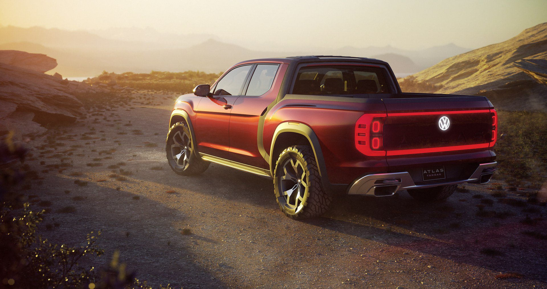 Vw Atlas Tanoak Pickup Concept 12