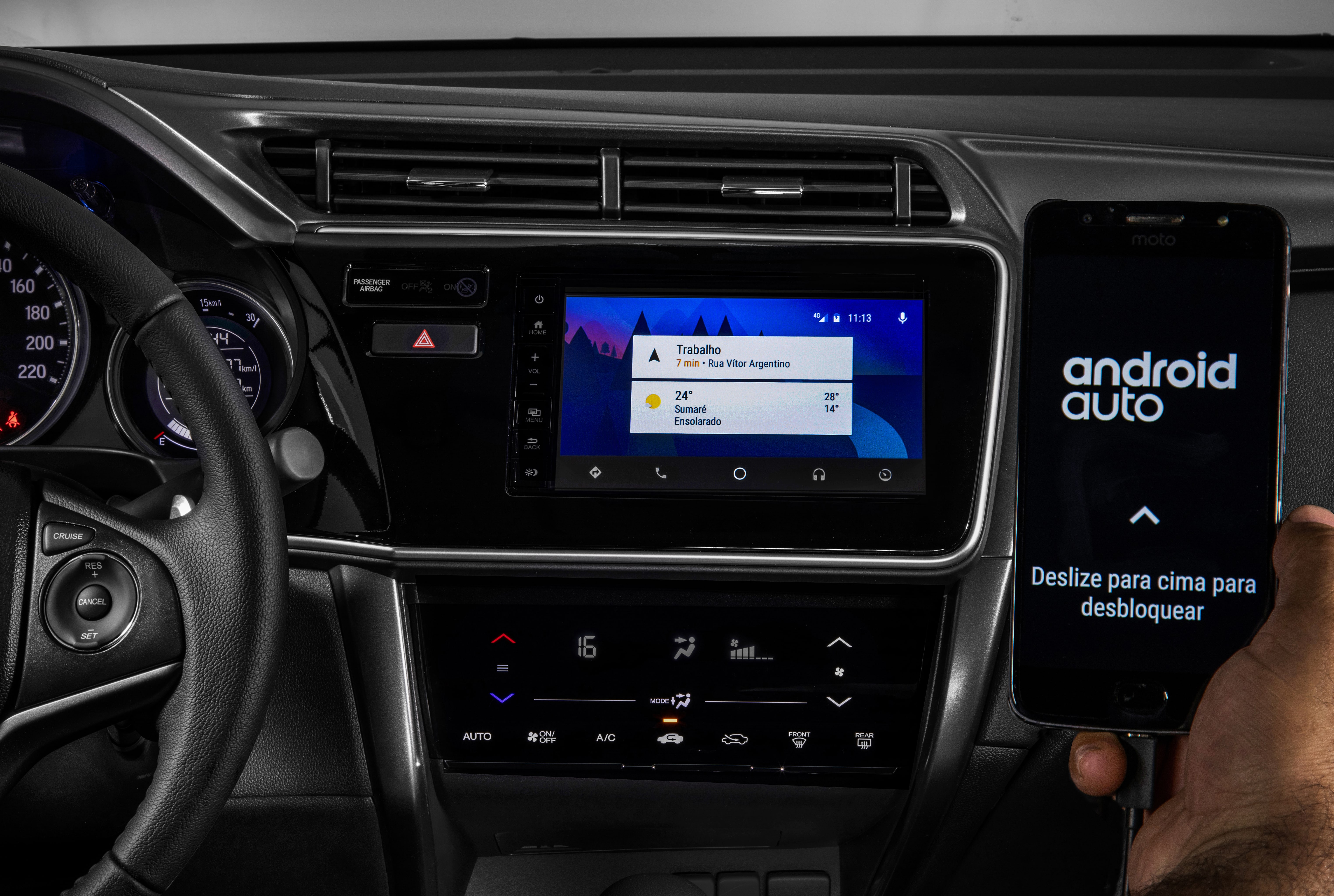 Honda City 2019 Central Multimídia