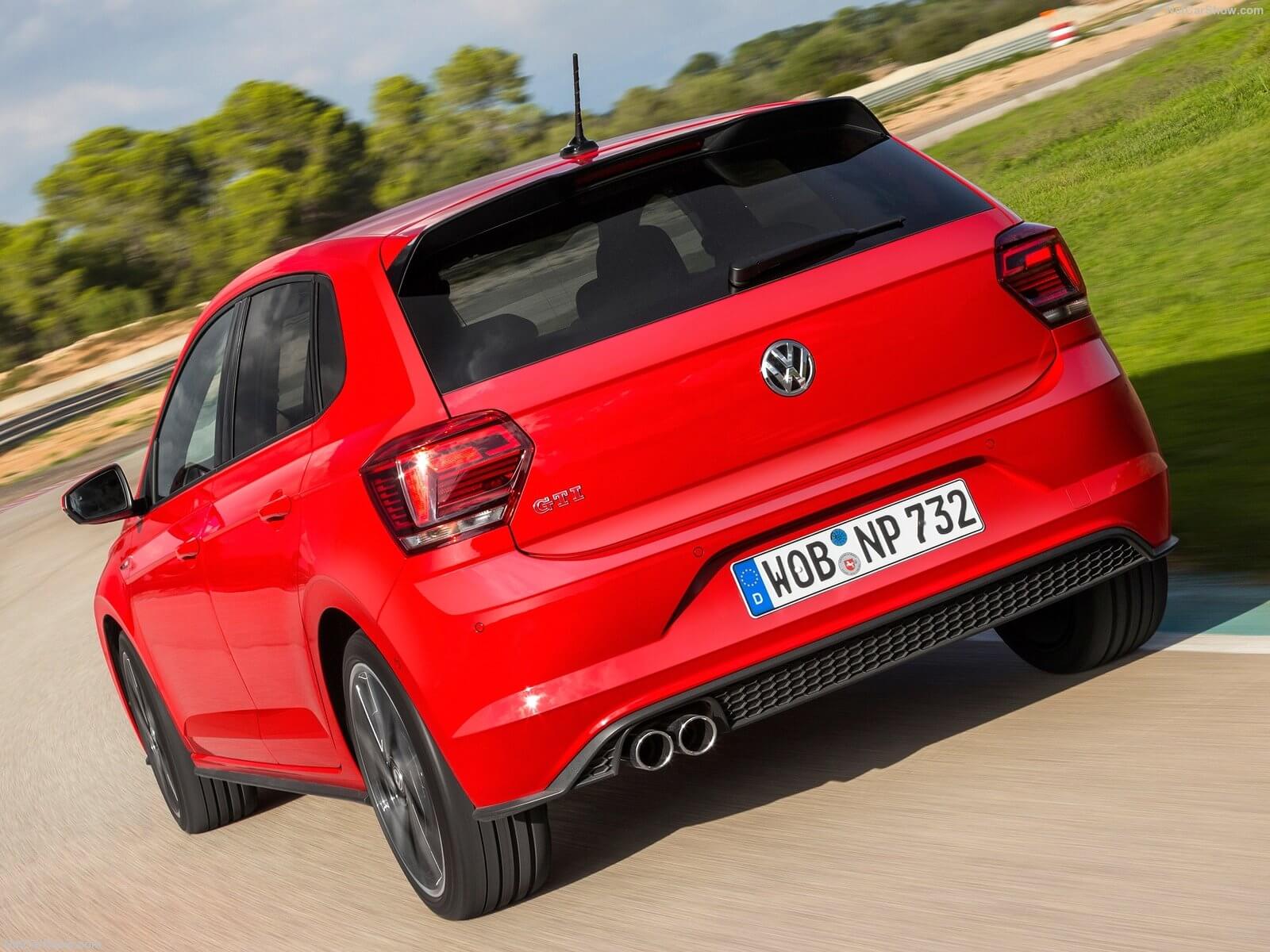  Volkswagen Polo GTI 2018 tem saída dupla de escapamento