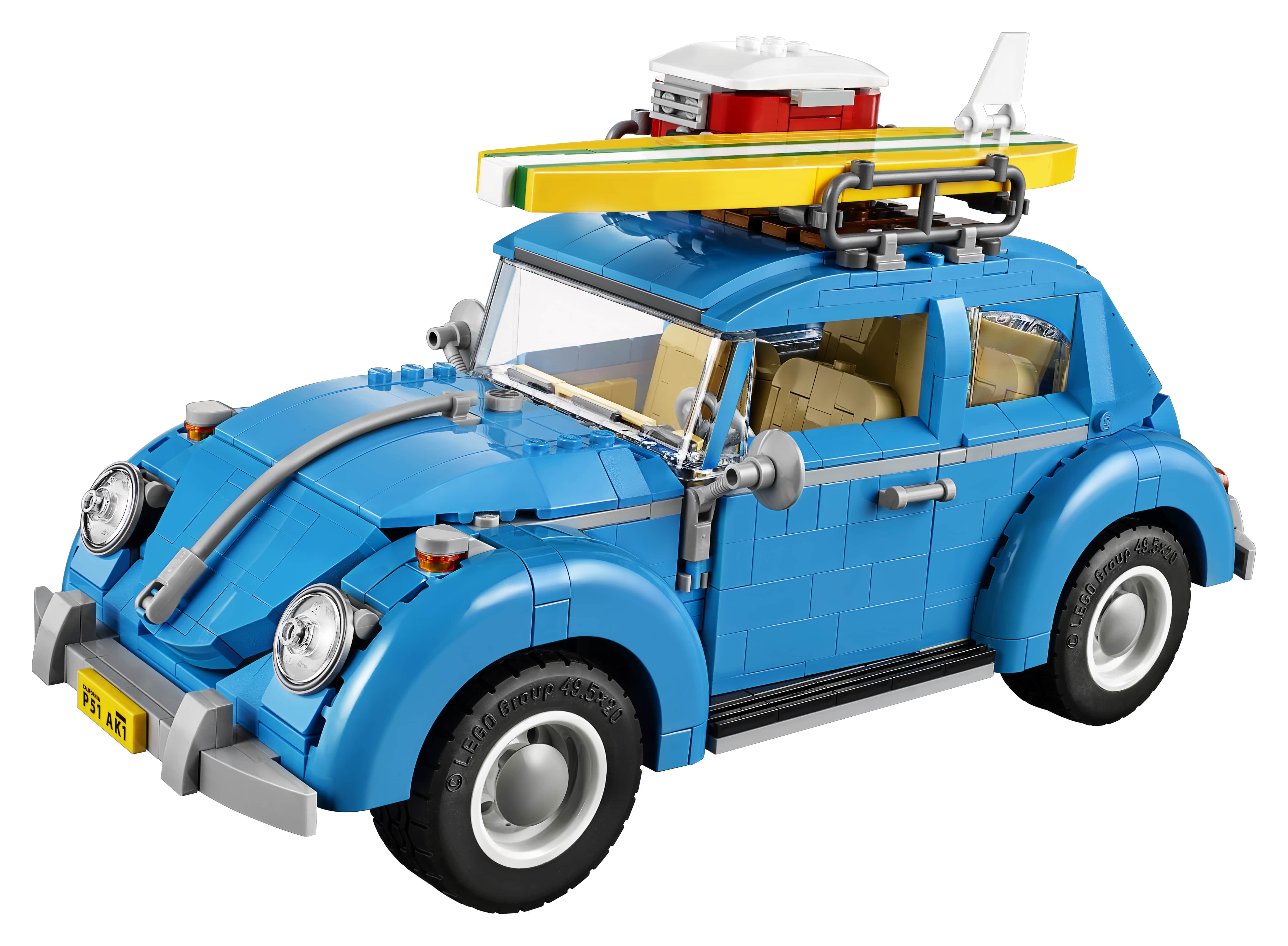 Lego 10252 Volkswagen Beetle Front View Min
