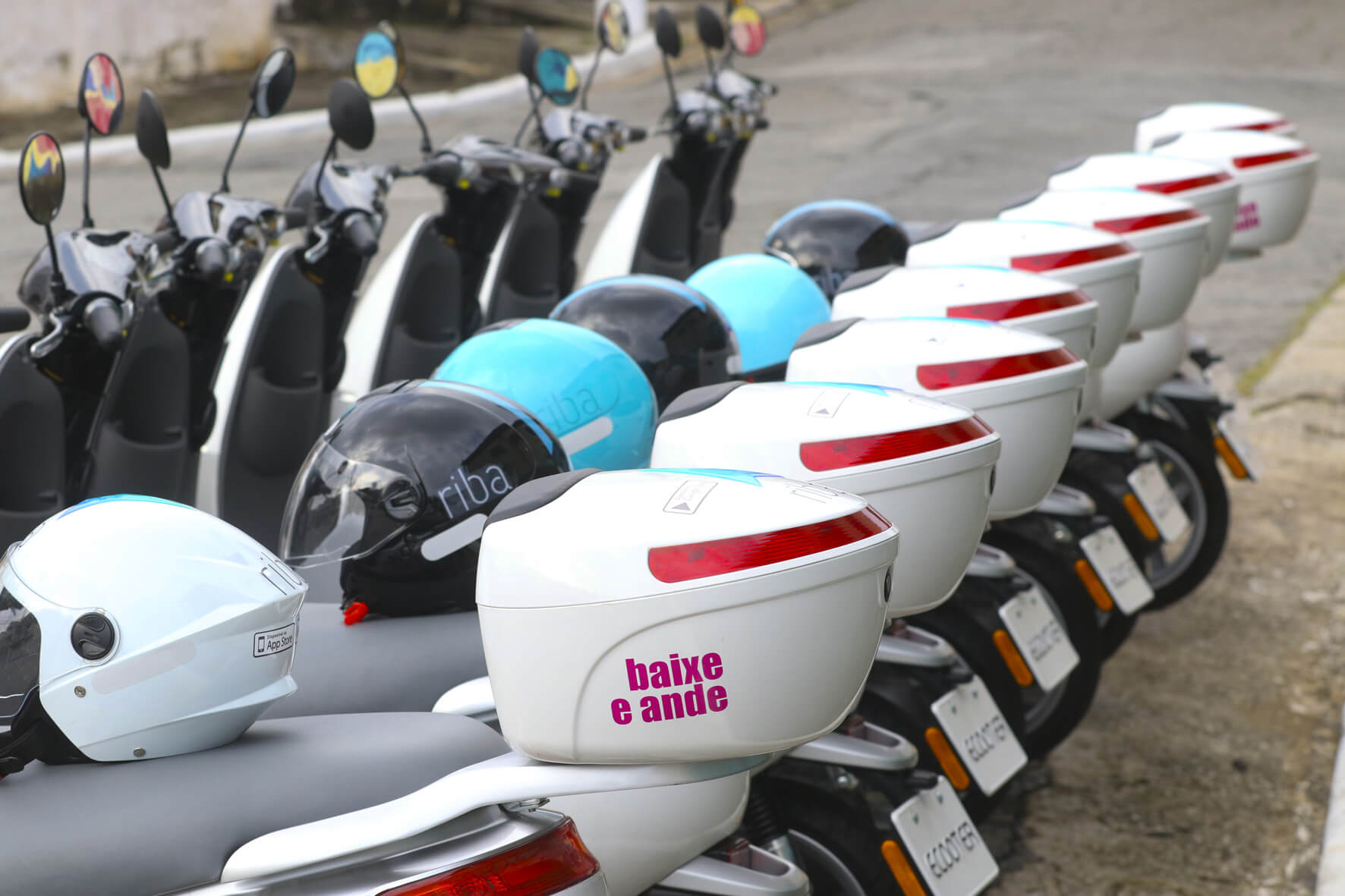 Como usar o scooter por aplicativo em São Paulo