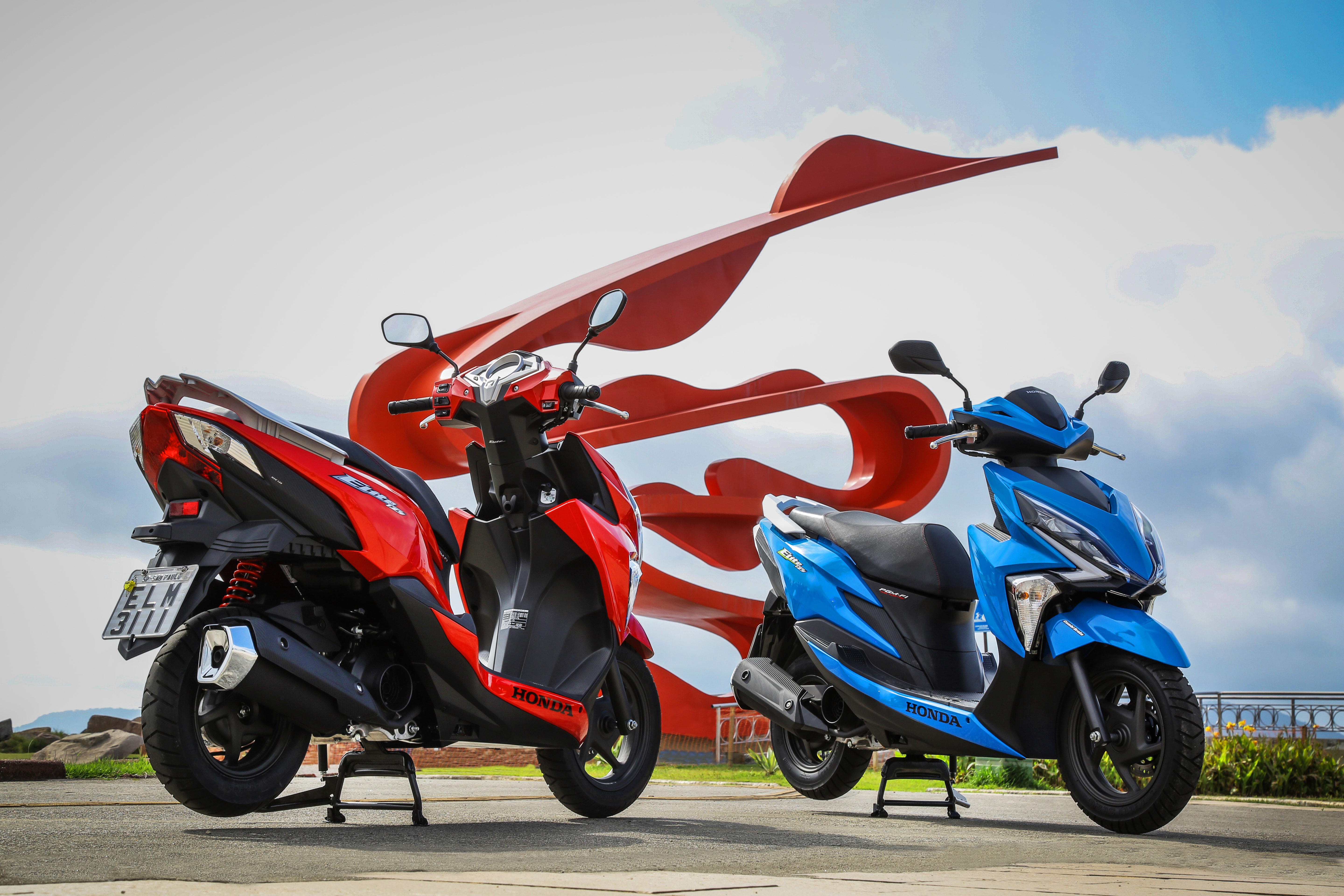  O Honda Elite 125 será oferecido em quatro cores