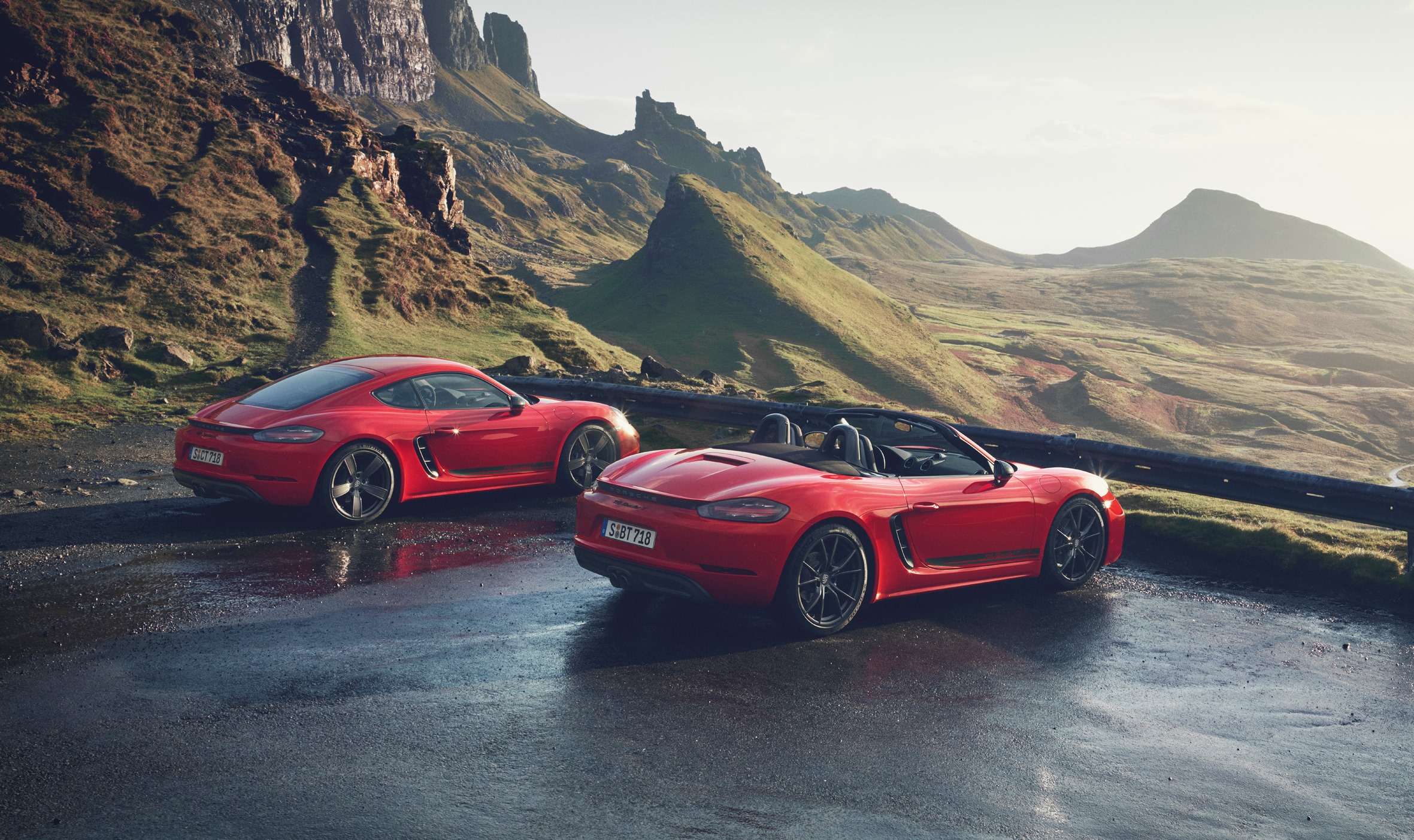 Porsche 718 Boxster T e Cayman T