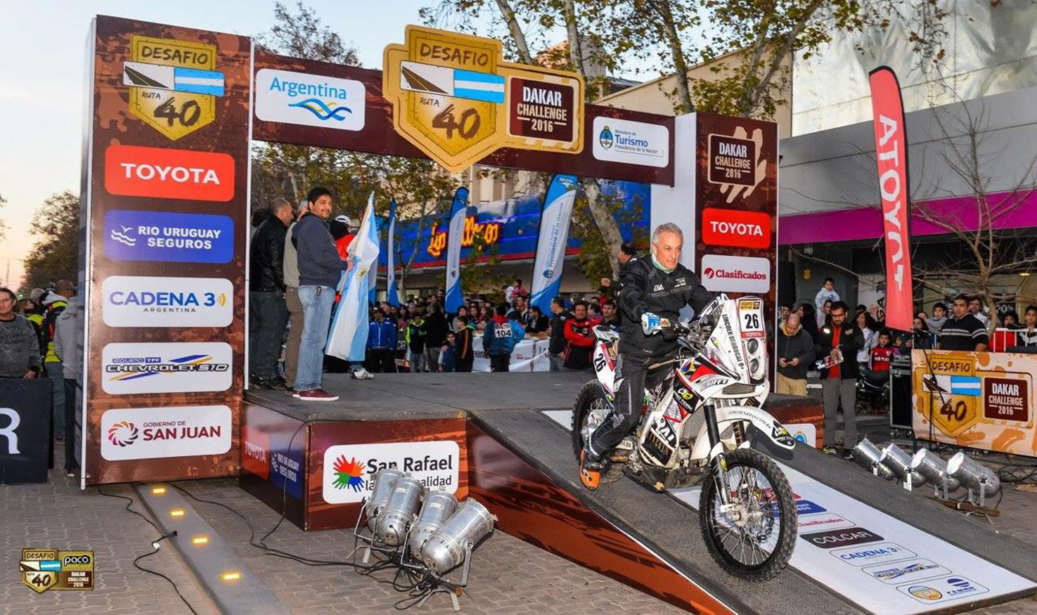 Lincoln já participou do Rali Ruta 40 que faz parte do Dakar Series