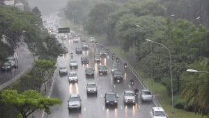 Dirigir Sob Forte Chuva