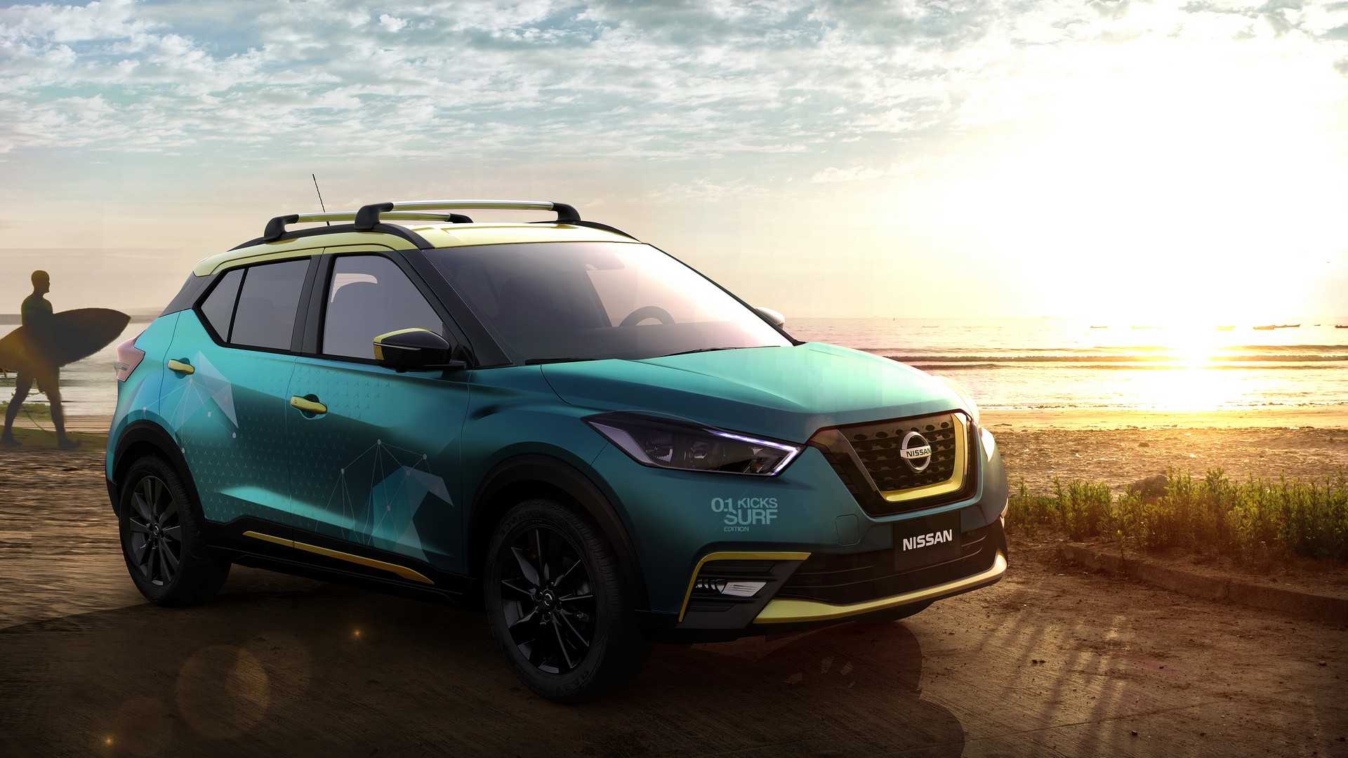  Nissan Kicks Surf foi construído com base em entrevistas com surfistas