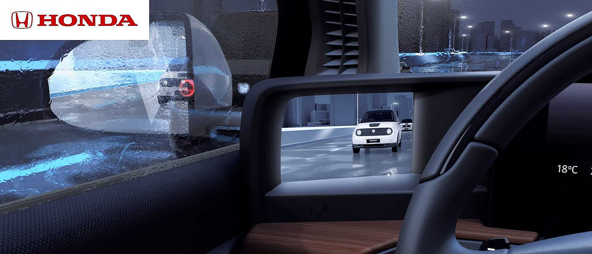 Honda E Side Camera Mirror System 11