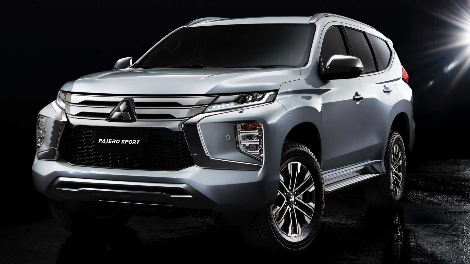  Mitsubishi Pajero Sport ganhou seu primeiro facelift na linha 2020 asiática