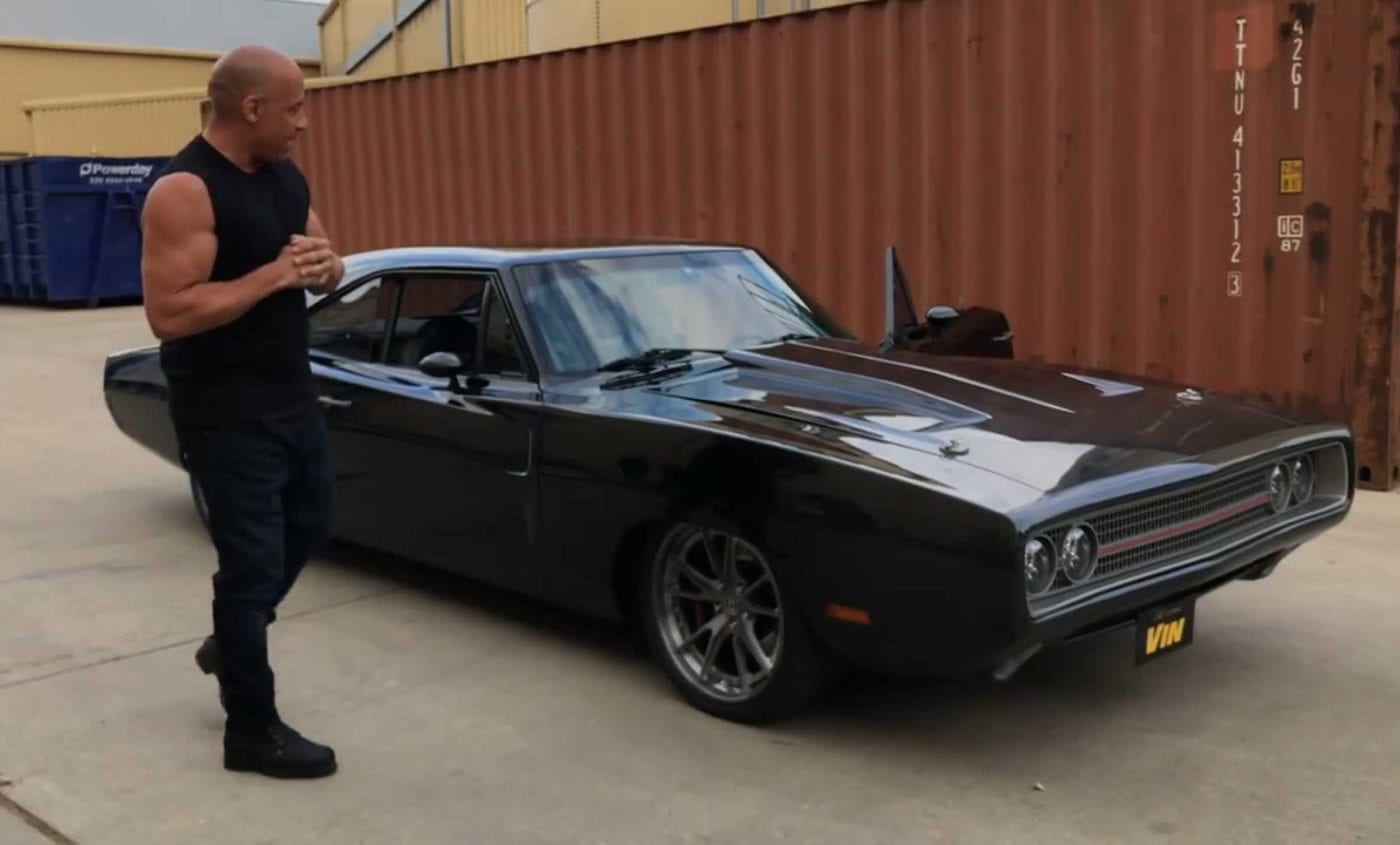 Vin Diesel ganha Charger com 1.650 cv de presente