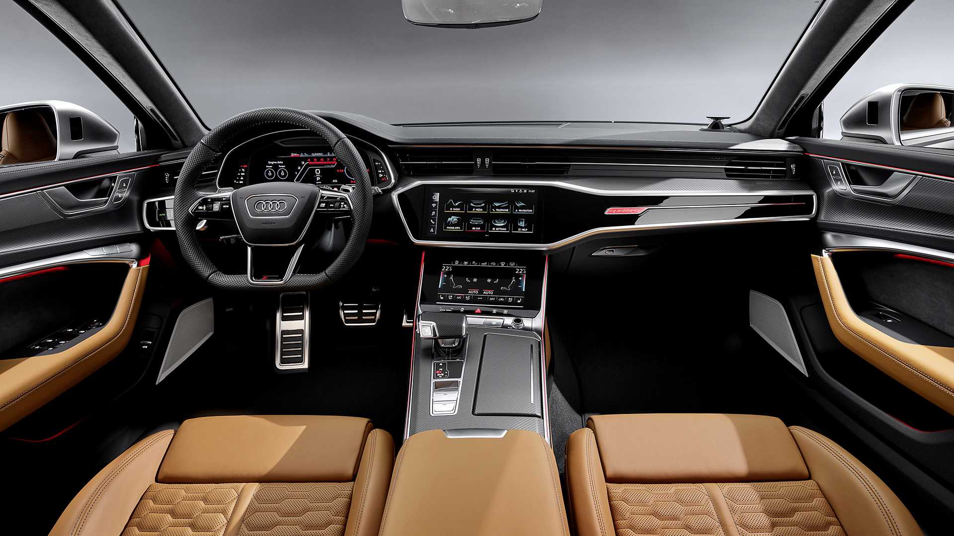 Nova Audi RS6 tem V8 de 600 cv e sistema híbrido