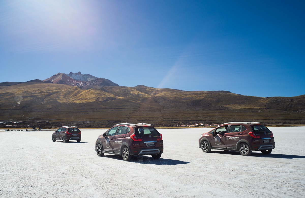  O óleo Pro Honda garantiu a performance do <strong>SUV WR-V</strong> e da motocicleta <strong>X-ADV </strong>a percorrer mais de 7.500 quilômetros