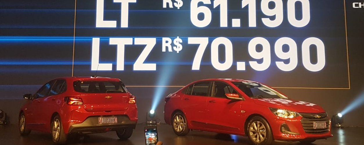 Novo Chevrolet Onix custa a partir de R$ 51.590