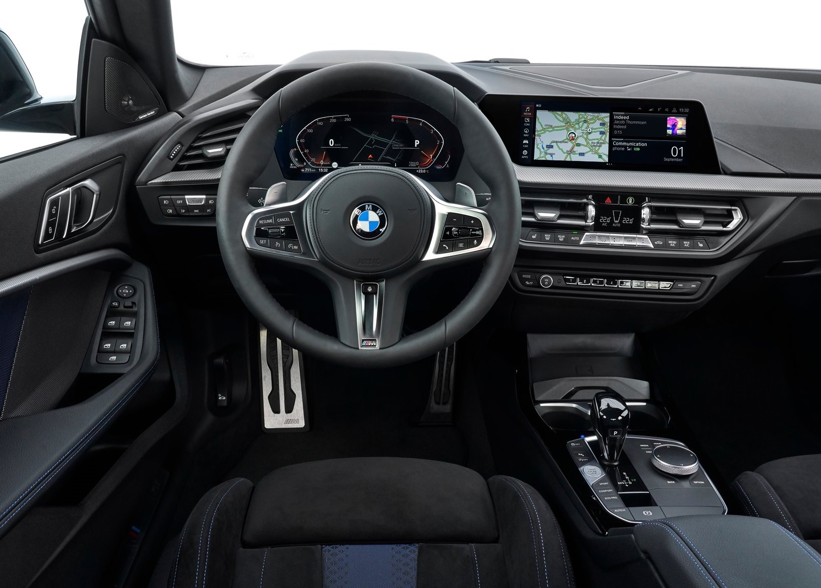 Interior do BMW Série 2 Gran Coupé 2020