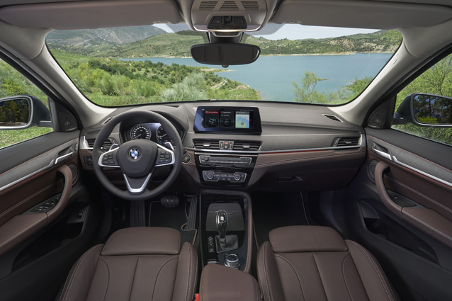 Painel do BMW X1 2020