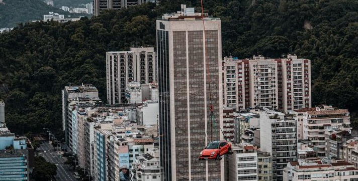 Porsche Sobrevoando Rj 3