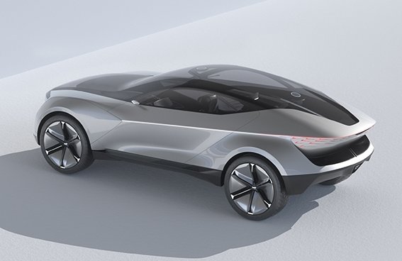 Protótipo da Kia é um SUV cupê com teto transparente onde se forma de diamante