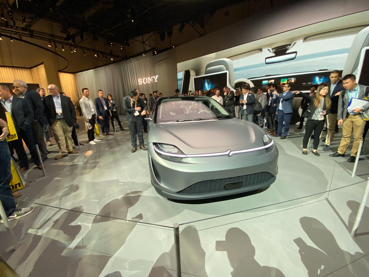 Carro Elétrico E Autônomo Sony Vision S Na Ces 2020