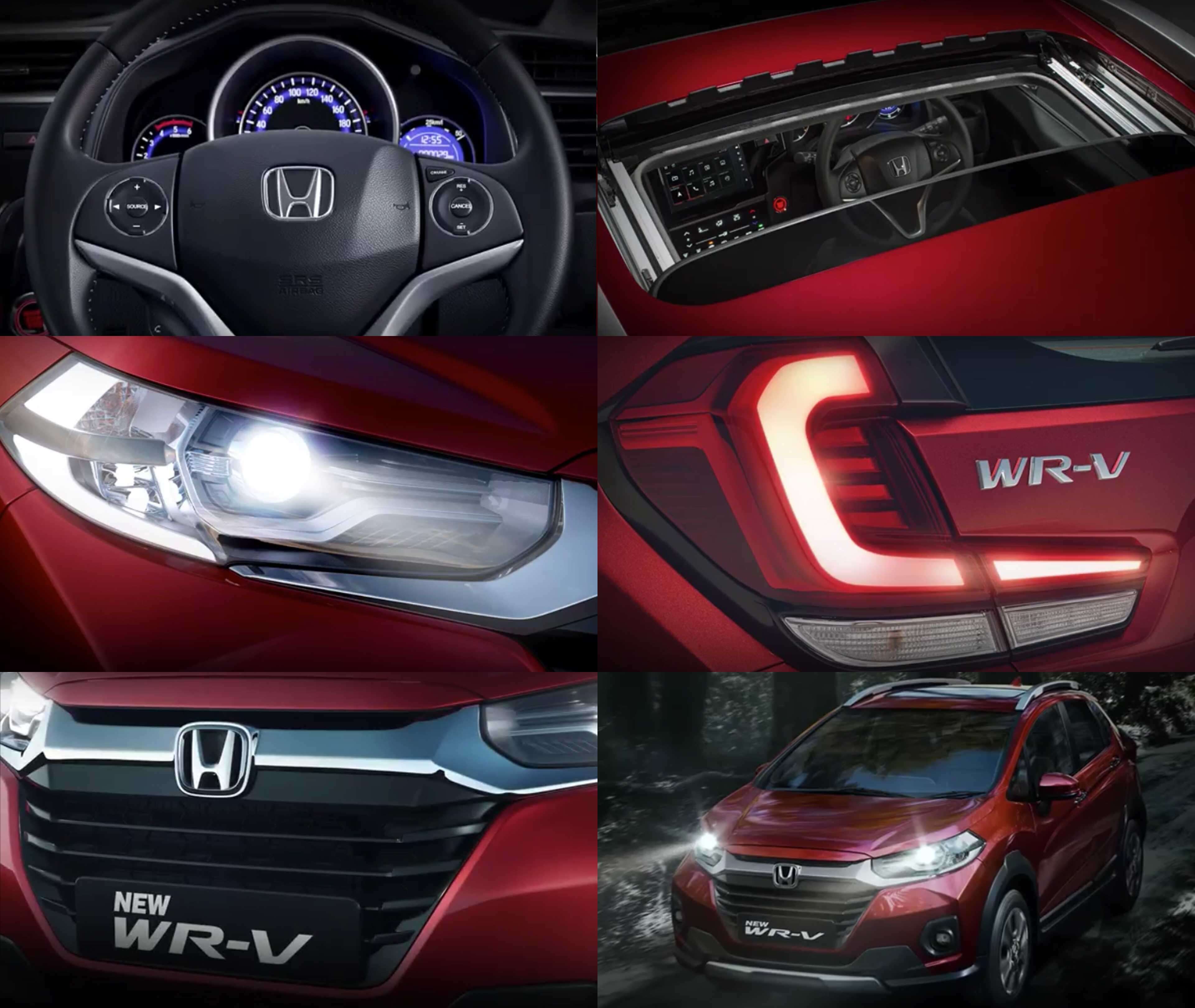  Detalhes do novo WR-V