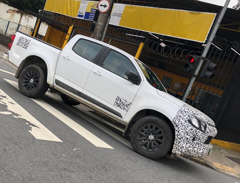 Flagras Da Nova Chevrolet S10 2