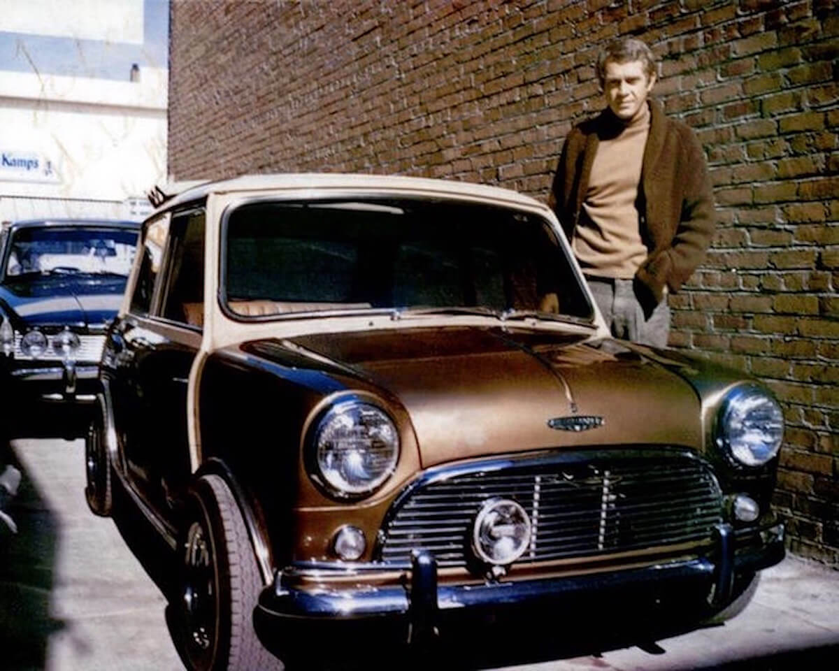 Steve Mcqueen Mini Cooper 001