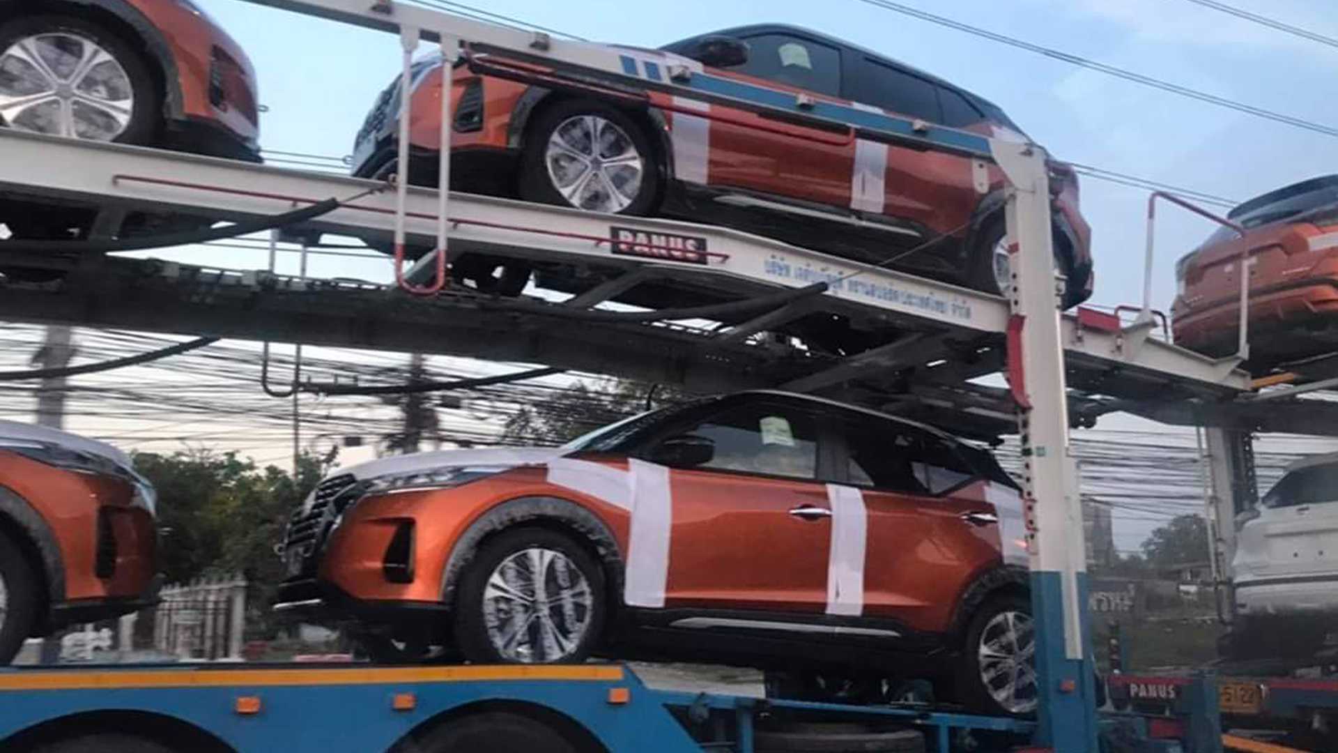  Novo Nissan Kicks foi flagrado sem camuflagem na Tailândia