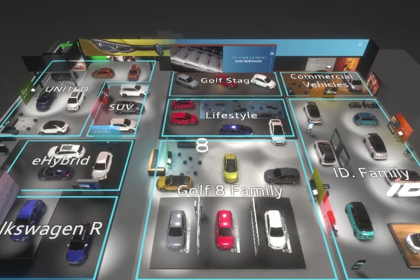 Volkswagen criou um Salão do Automóvel digital. Acesso é gratuito