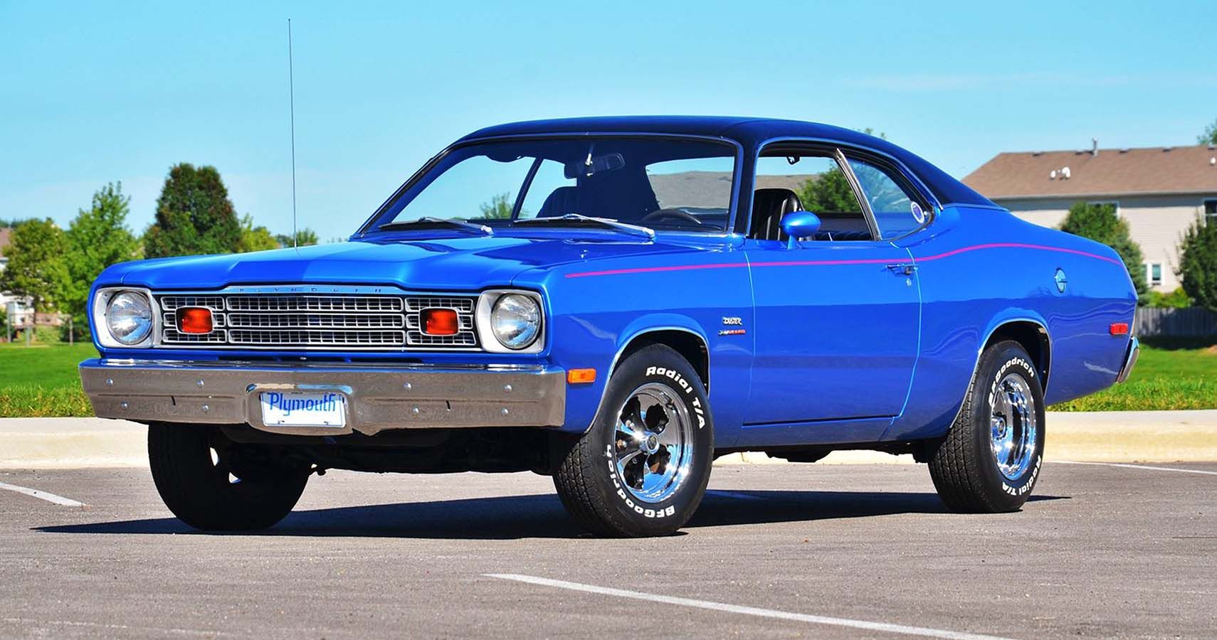 Plymouth Duster, um belo cupê esportivo, foi criado em 1970