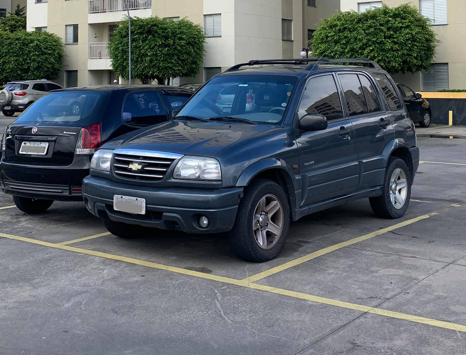  Primeiro Chevrolet Tracker nada mais era que uma versão GM do Suzuki Vitara
