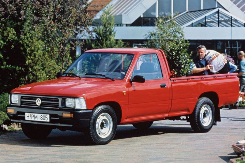  Volkswagen Taro era uma picape da marca alemã baseada na Toyota Hilux