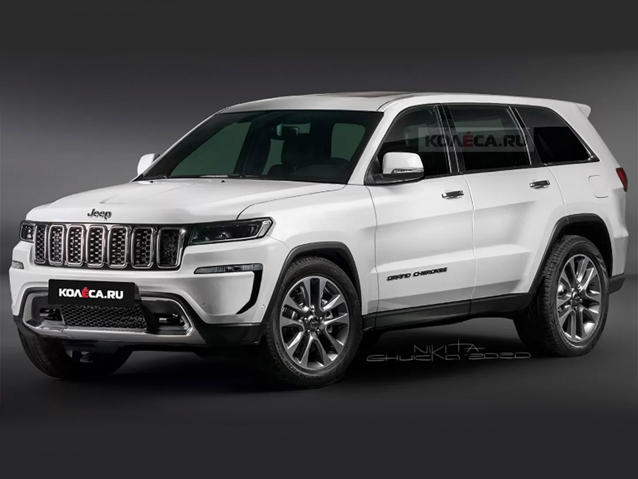 Jeep Grand Cherokee 2021 Projeção Kolesa Rússia 2
