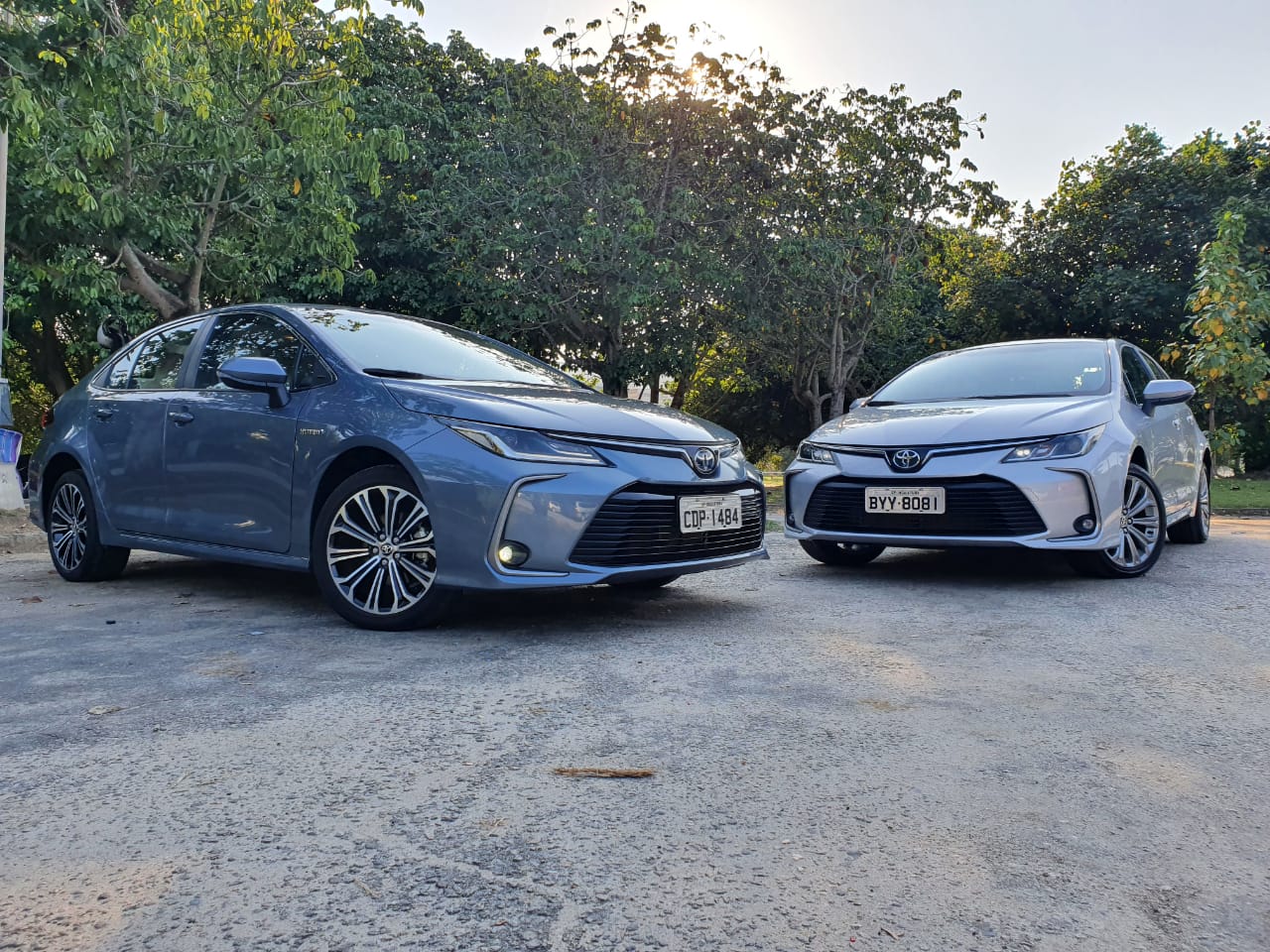 Comparativo Toyota Corolla Flex E Híbrido 8