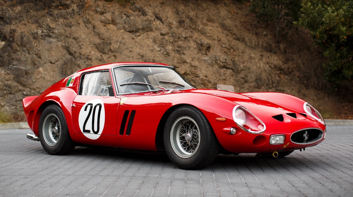  Ferrari 250 GTO 1963 é, até hoje, o carro mais caro já vendido na história: custou, em 2018, R$ 361 milhões