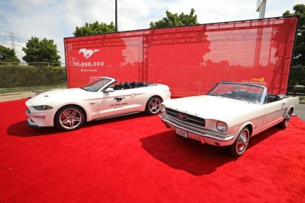 Mustang já vendeu mais de 10 milhões de unidades em sua história de quase 60 anos