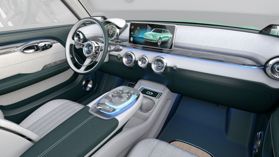 Great Wall Futurist Concept Painel