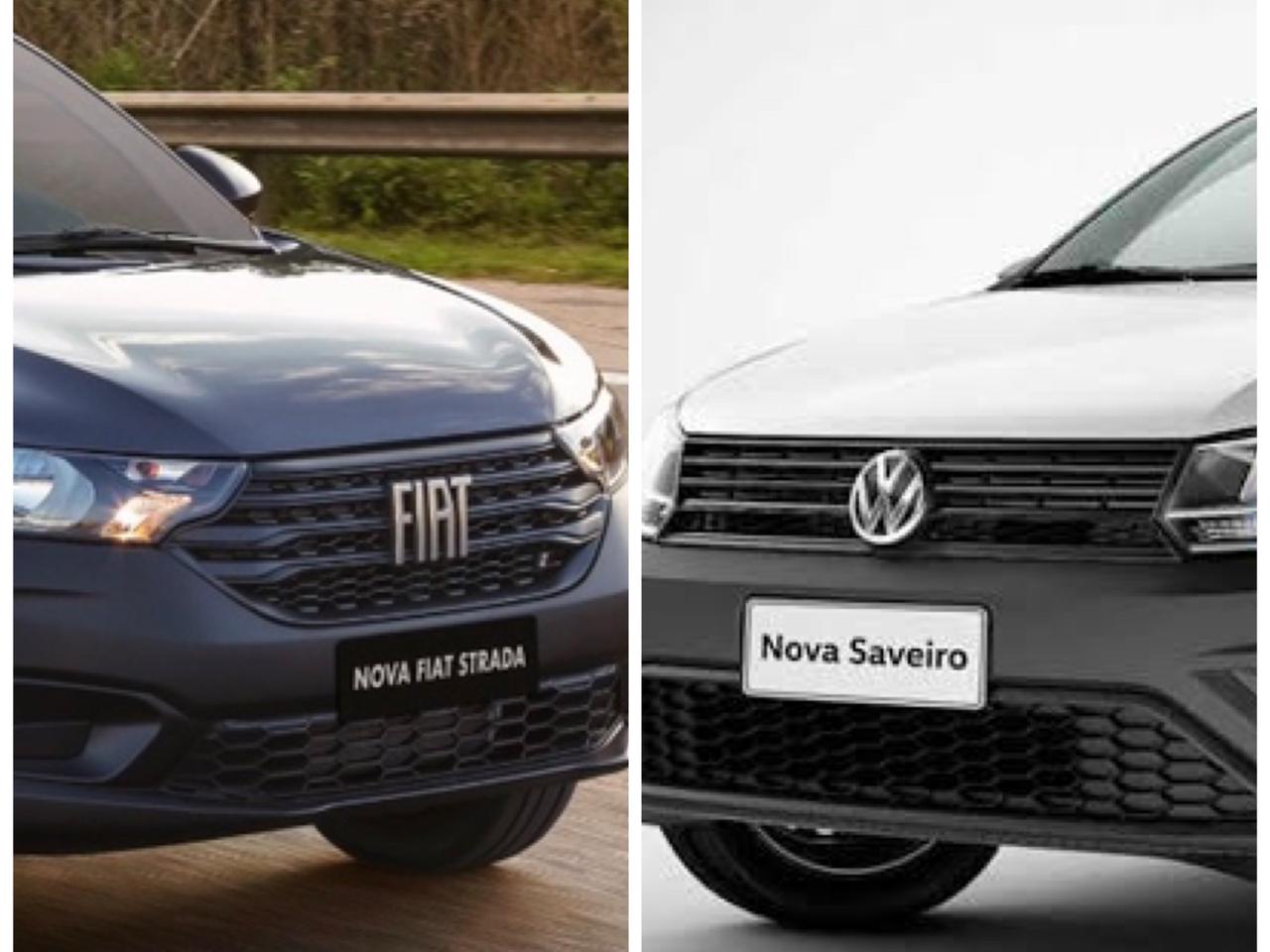 Comparativo Strada x Saveiro
